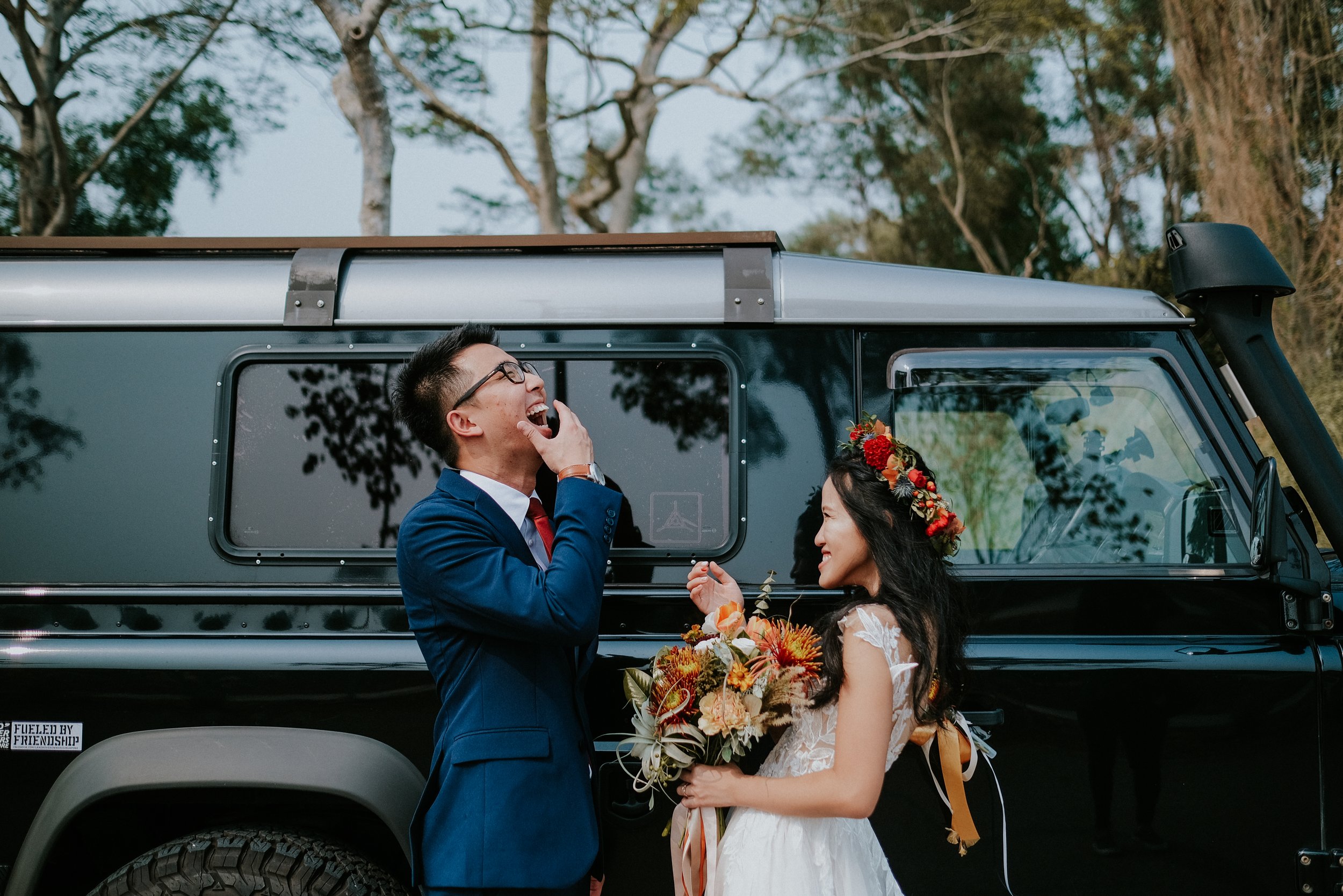 No fake laughs here